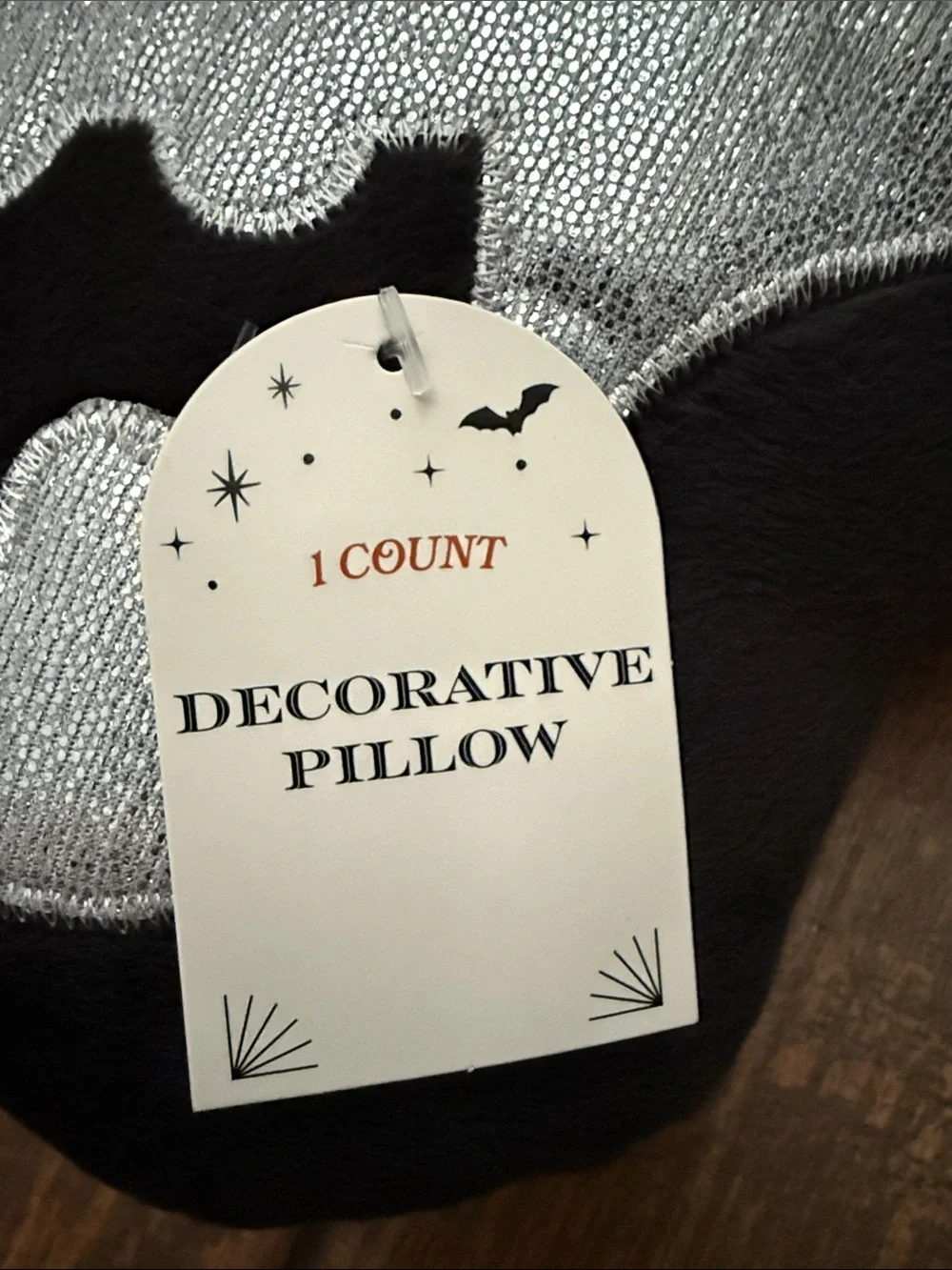 Halloween Decor Pillow Skeleton Skull Face Bling Decorative Throw Pillow